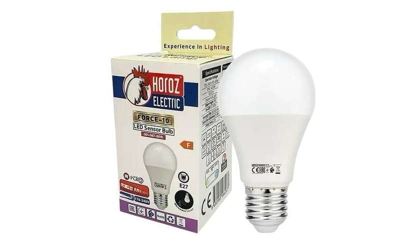 Horoz electric light bulb 9W 6400k
