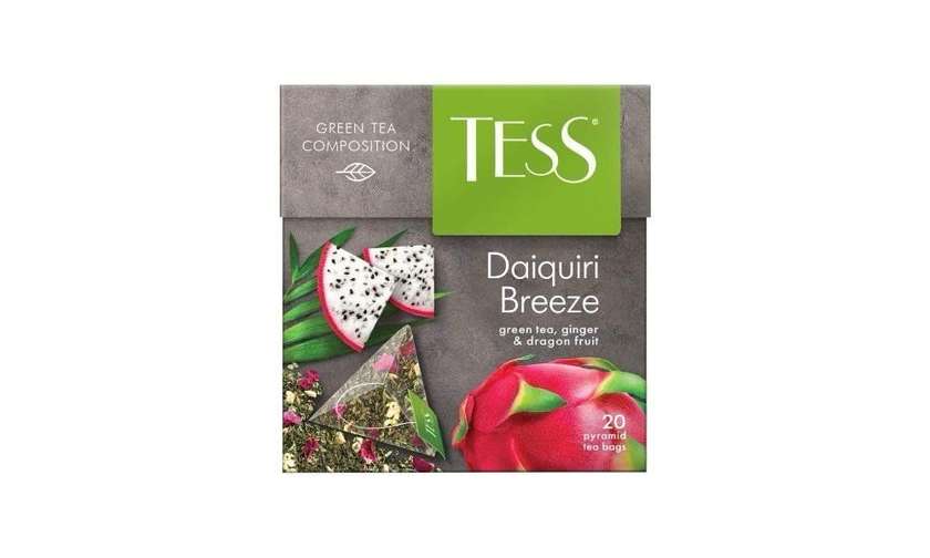 Tess Daiquiri Breeze Green Tea with Ginger & Dragon Fruit 20pcs