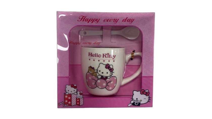 Hello Kitty Cup with Spoon