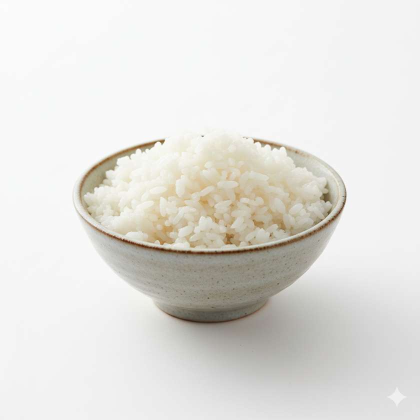 Steamed rice