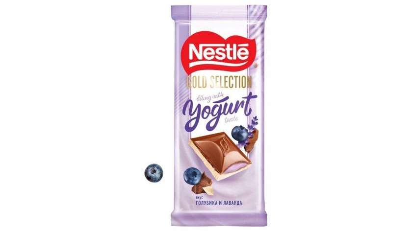 Nestle White Chocolate with Yogurt and Blueberry 82g