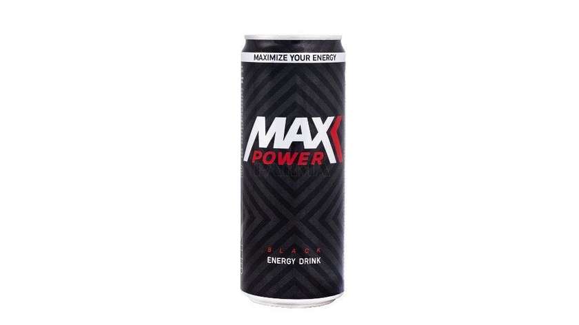Max Power Black Energy Drink 330ml