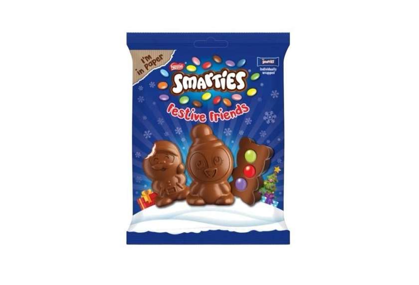 Smarties Festive Friends Milk Chocolate Figures 65g