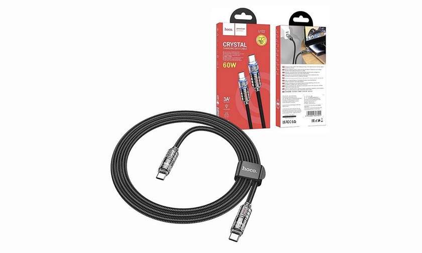 hoco Original U122 Cable USB-C to USB-C 60W