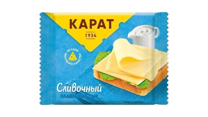Karat Processed Cheese with Cream 130g