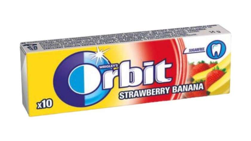 Orbit Strawberry and Banana Flavor