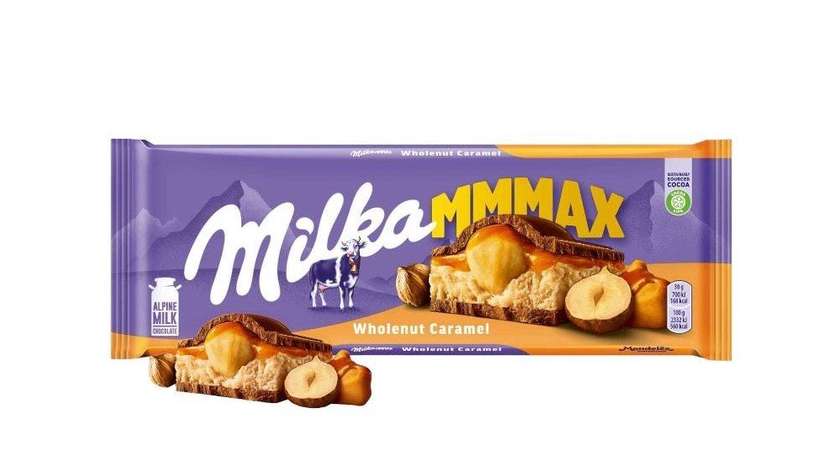 Milka mmmax Whole Nut Caramel 300g