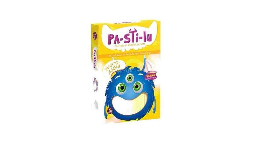 Pastila with mango and melon flavor