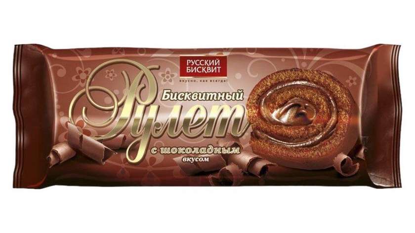 Russian chocolate biscuit roll 150g