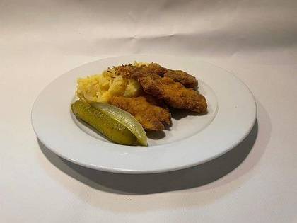 2) Česnekové vepřové řízečky