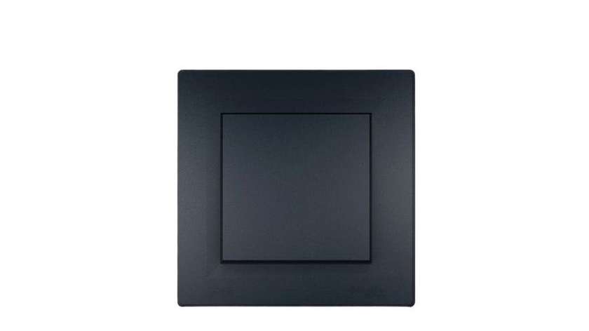 Almere Single-Pole Switch Black