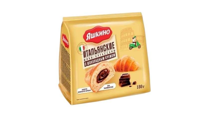 Yashkino Chocolate Cream Croissant 180g