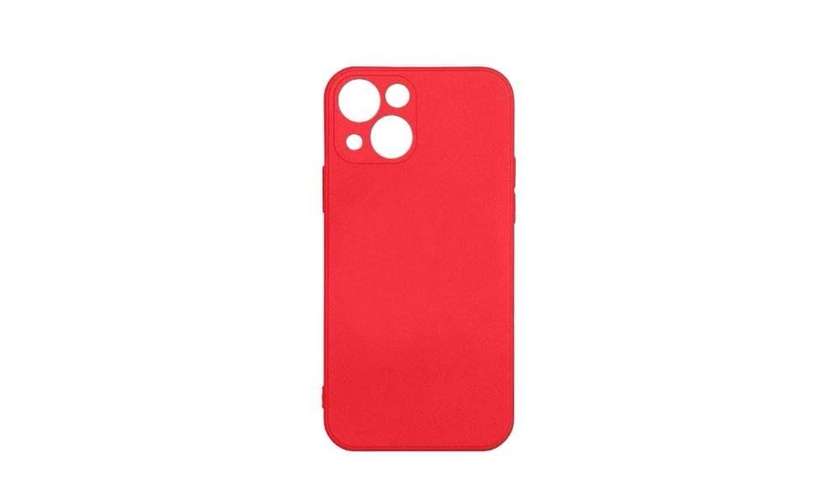 Alcantara Case for iPhone 13 (Red)