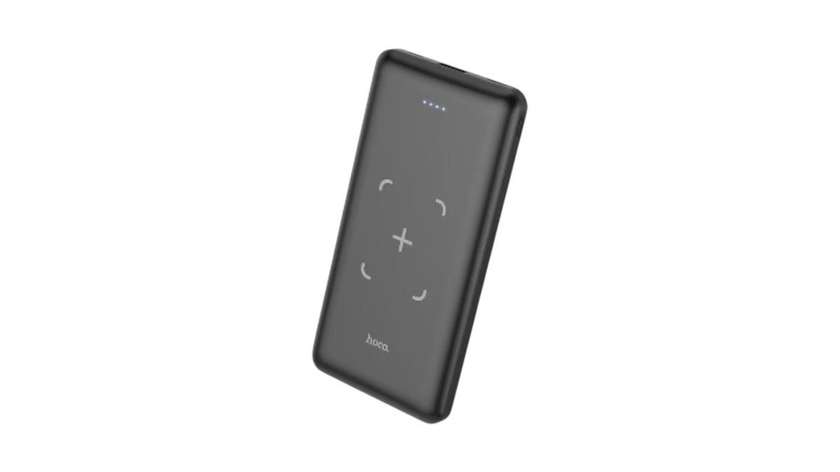 HOCO J50 Surf wireless charging mobile power bank(10000mAh) BLACK