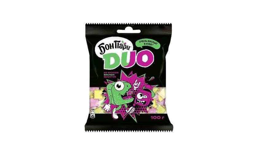 Bon Pari Very Sour Cubes 100g