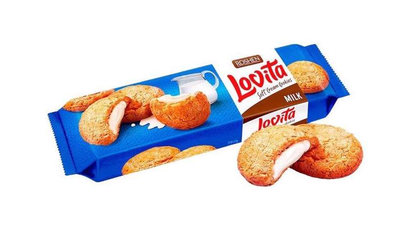 Roshen Lovita Milk Chocolate Bar 150g
