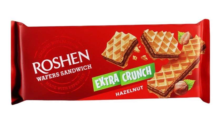 Roshen Wafers Sandwich Hazelnut