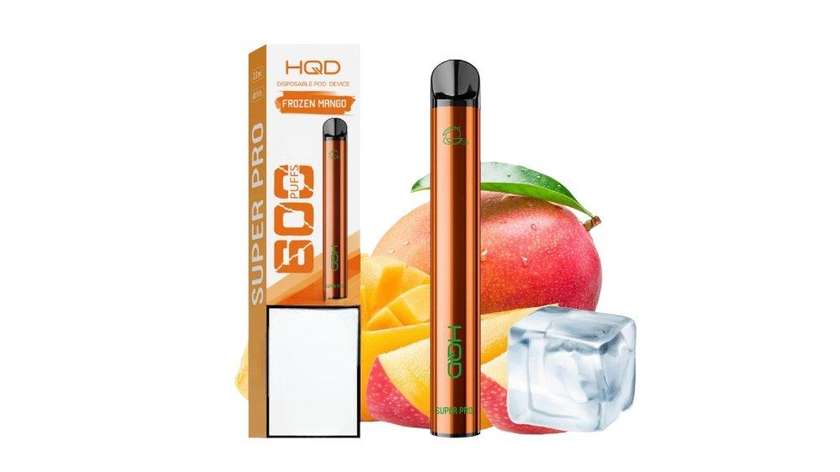 HQD Super Pro Frozen Mango 600 Puffs