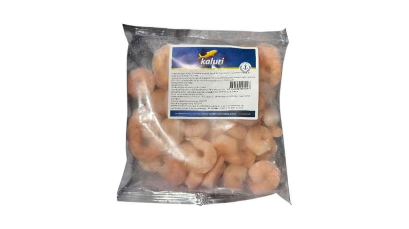 Cooked Peeled Raw Shrimps 400g
