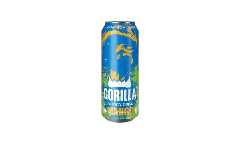 Gorilla Energy Drink, Mango and Coconut, 0.45L Can