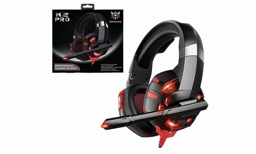 ONIKUMA K2 Pro Professional Gaming Headset Headphone with Cable