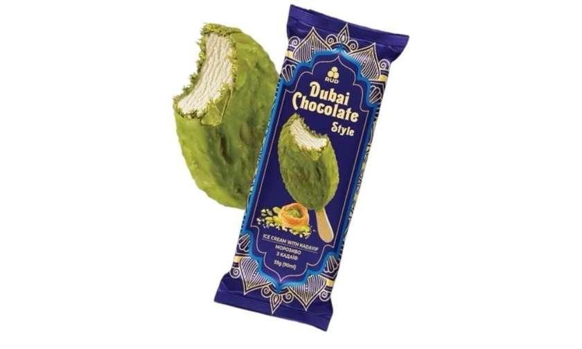 Dubai Chocolate Ice Cream Bar