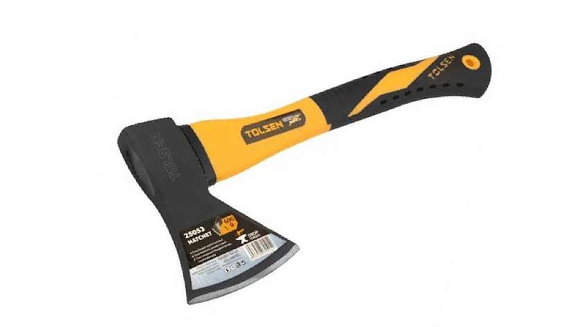 TOLSEN TOL51-25053 Axe with Metal Rubber Handle 600g