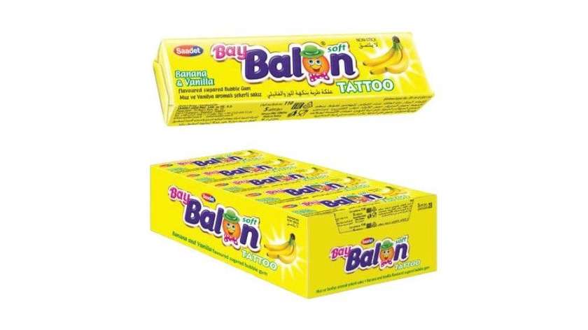 Bay Balon Soft Tatto Banana (1pc)