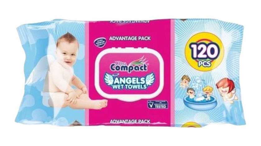 Compact Wet Wipes 120 count
