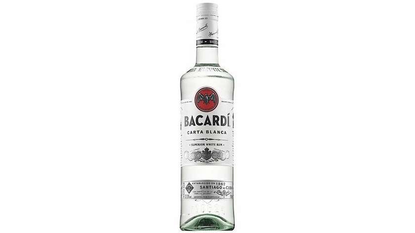 Bacardi Carta Blanca Rum 0.7L 37.5%