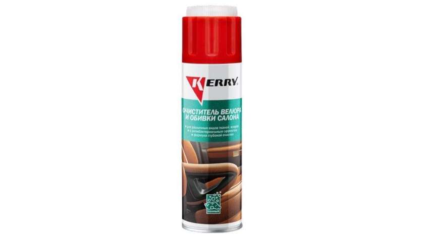 Velvet and Fabric Upholstery Cleaner, Grease Remover Foam 650ml