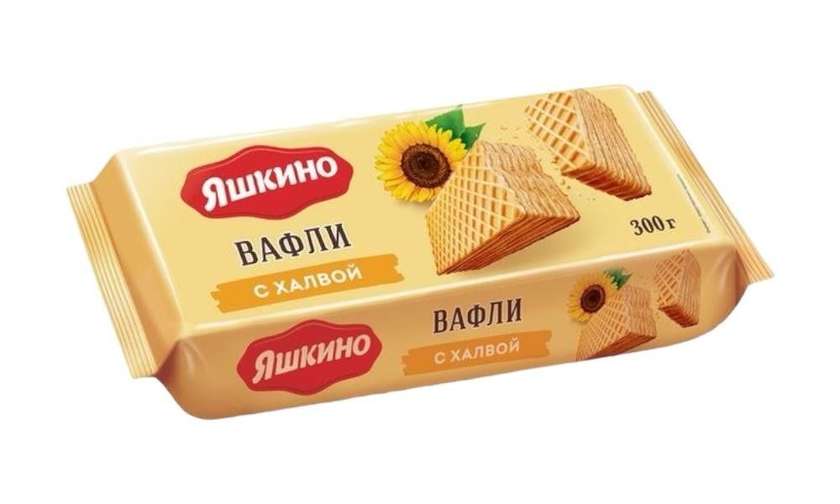 Yashkino Waffle with Halva 300g