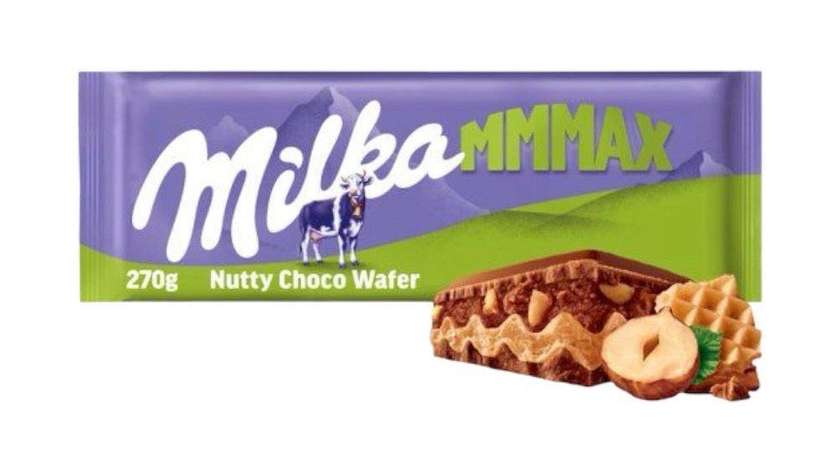Milka mmmax Nutty Choco Wafer 270g