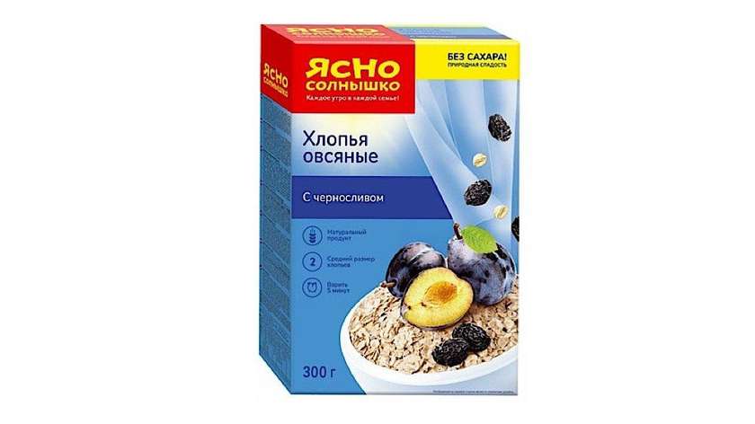 Oatmeal with plum 300g