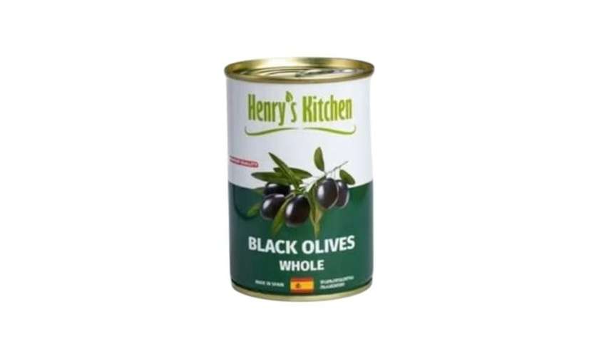 Henry’s Kitchen Black Olives with Pits 425g