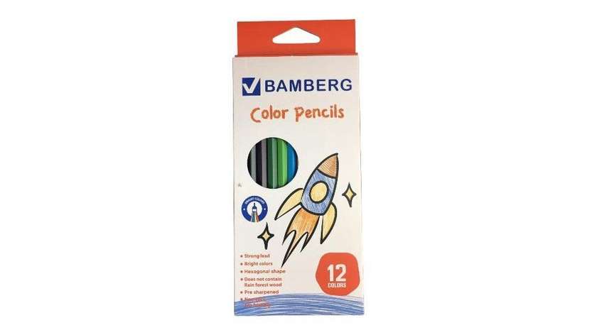 Bamberg Color Pencils 12 Colors