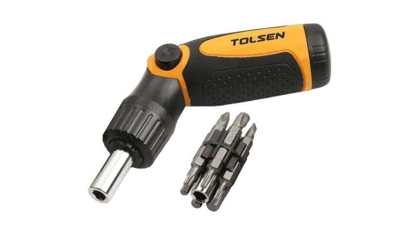 Tolsen tol663-20040 Screwdriver with 14 Spare Bits