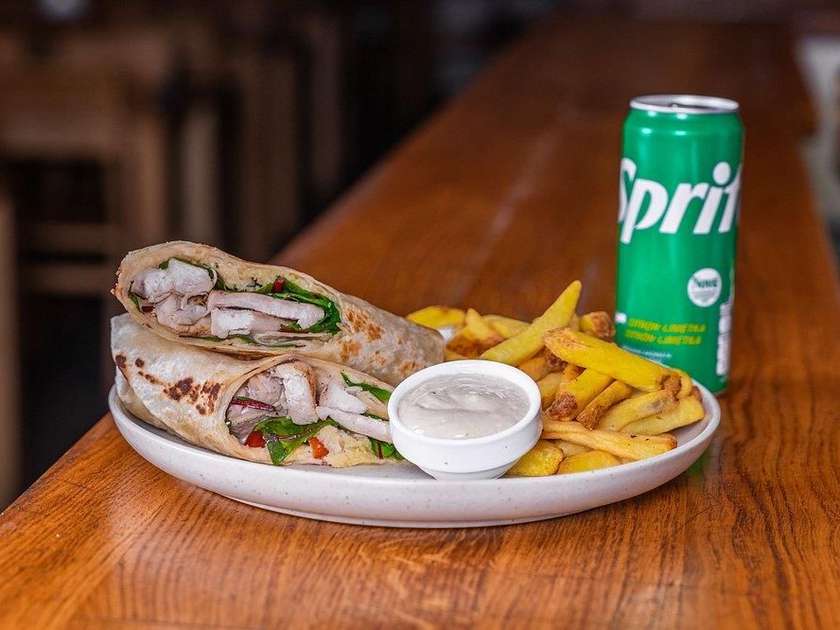🥤 Nápoj Wrap Menu