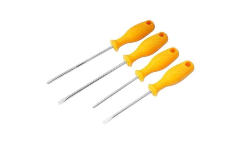 Tolsen tol1967-20737 Screwdriver Set Yellow 4-Piece