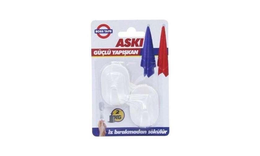 Boss Tape White Adhesive Hanger 2kg