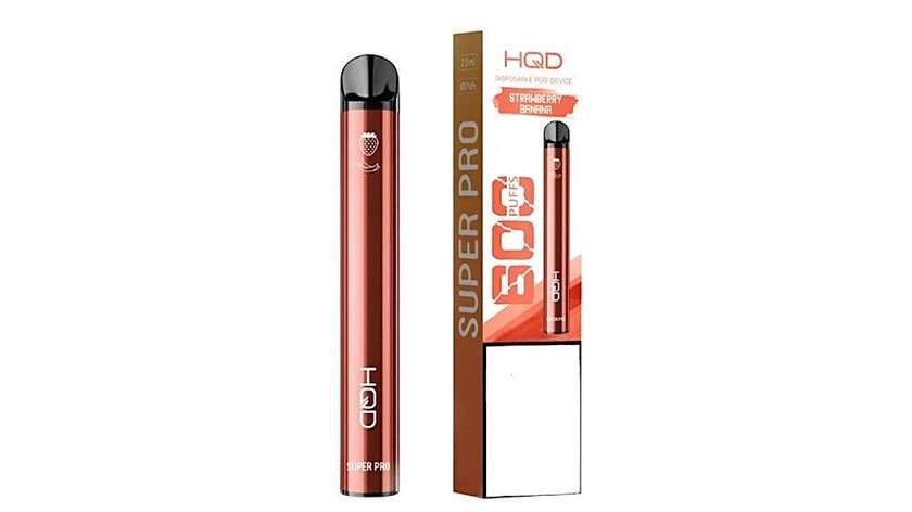 HQD Super Pro Strawberry Banana 600 Puffs