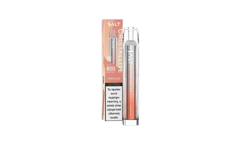 ALT Cristallite Peach Ice 800 Puffs