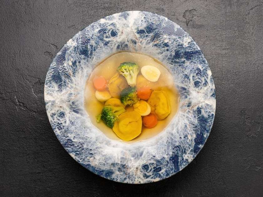 Di Pollo with Ravioli