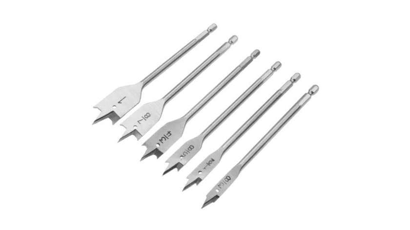 Tolsen tol1499-75656 Wood Drill Bit Set of 6 (3/8’ - 1’)