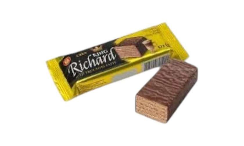 Fructose Waffle Cake King Richard Latte 57g