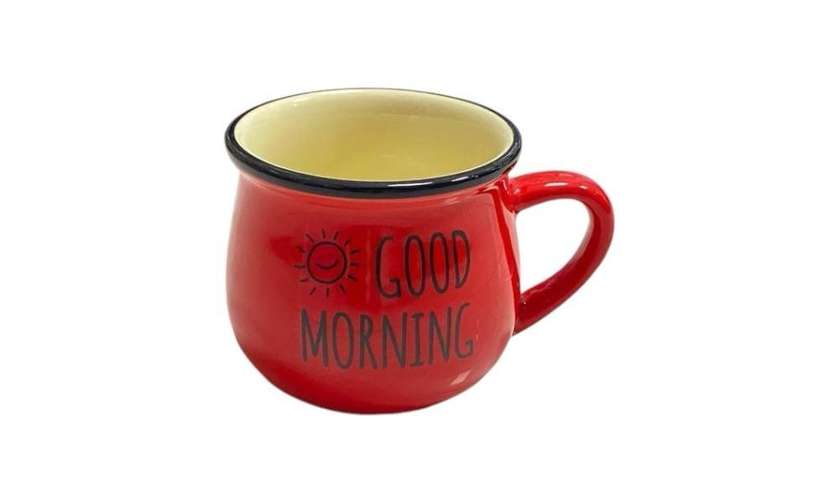 Glass of Good Morning Red