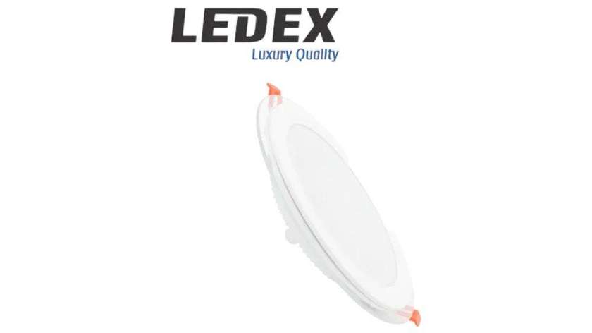 LEDEX LED Glass Down Light (Round) 18w 6500K