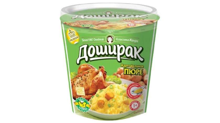 Doshirak Mashed Potatoes with Sauce 52g