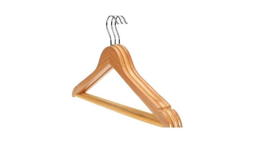 Wooden Clothes Hangers 3pcs
