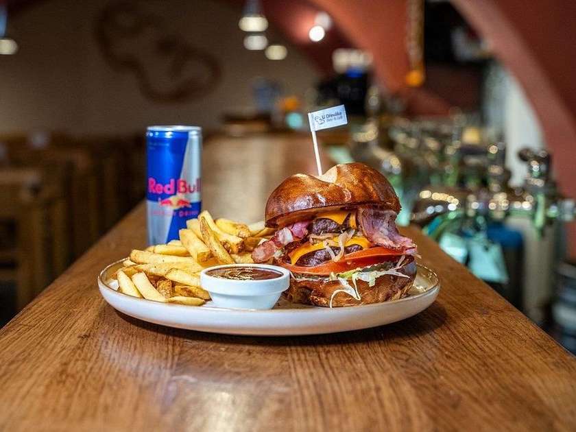 🍔 RedBul Burger Menu